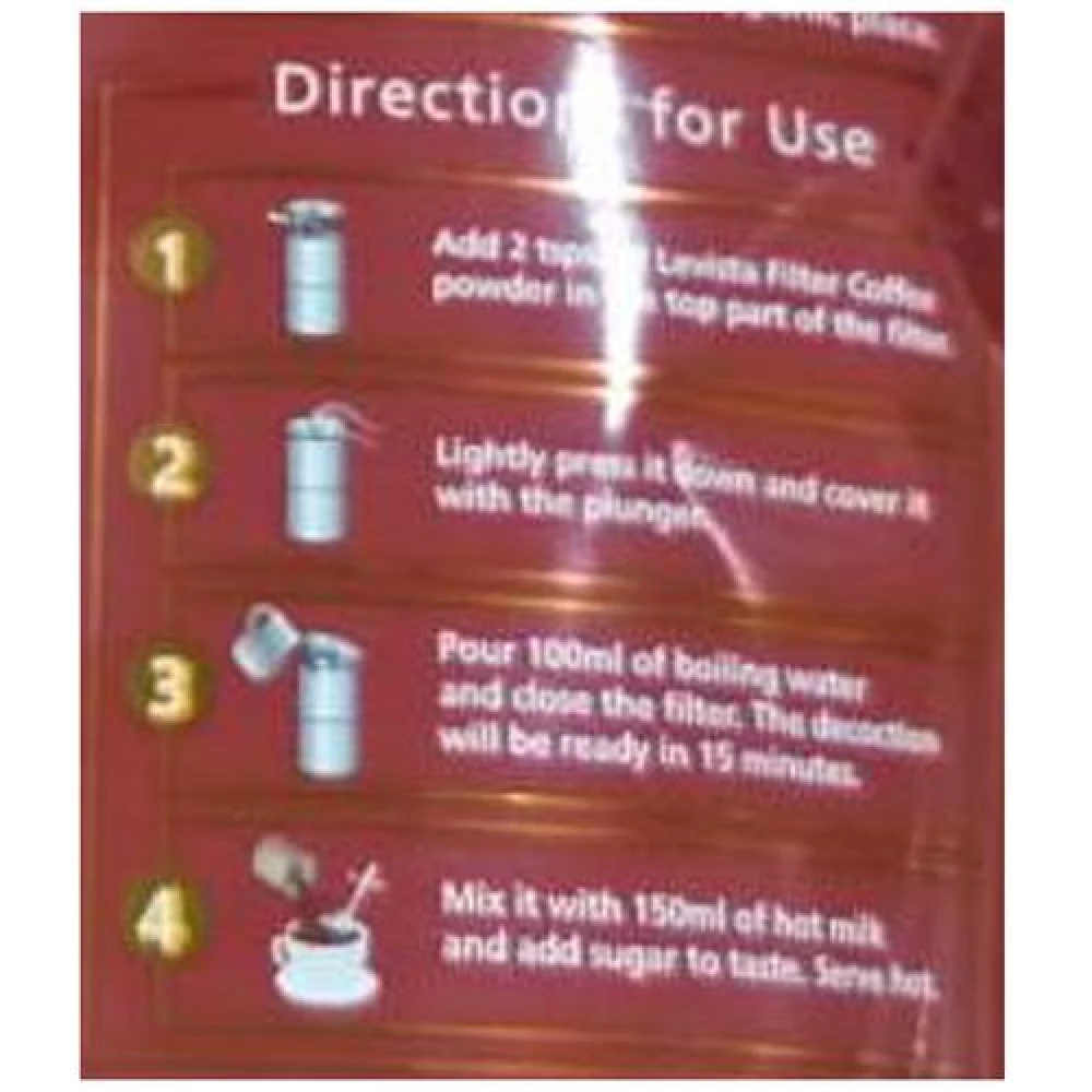 LEVISTA Filter Coffee With Chicory - 60-40, 200 g-6.webp